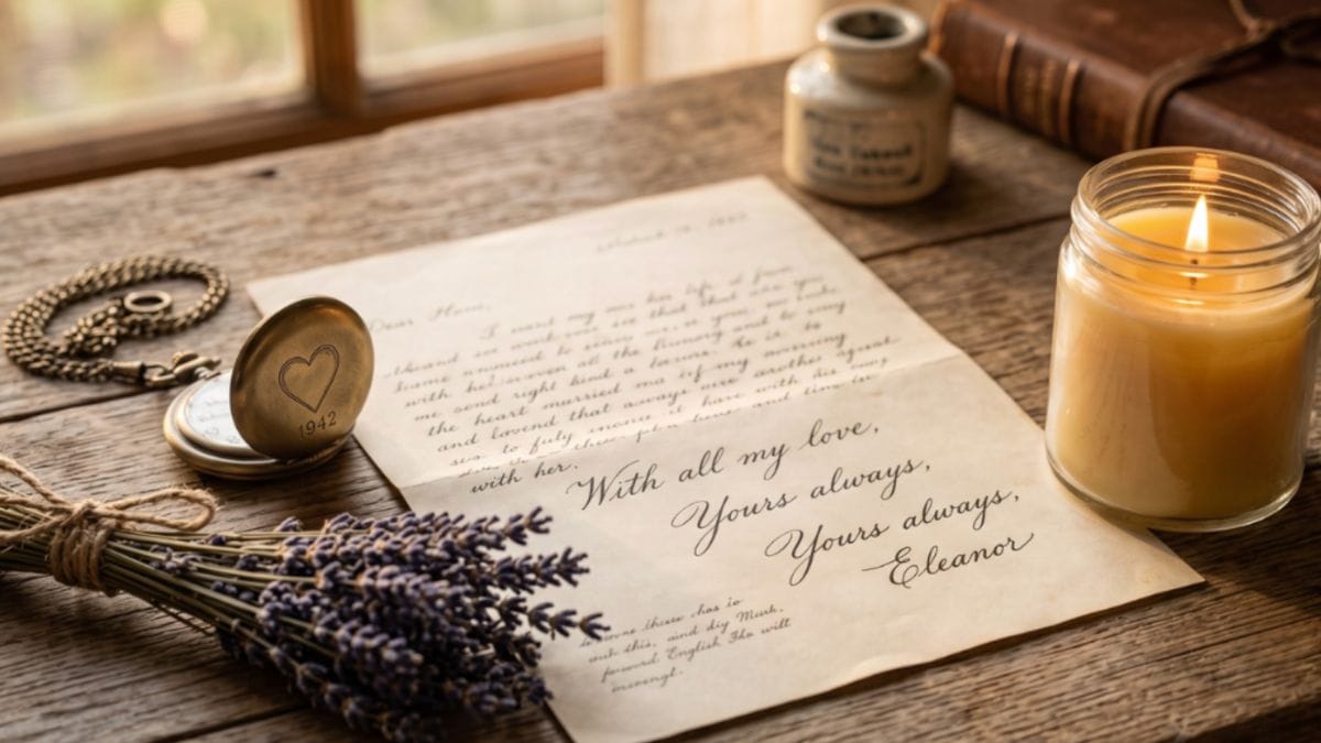 Psychic Medium 4 Symbolic items representing memories, personality traits, and evidential details shared during a spiritual medium session.